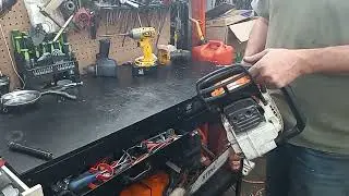 ported stihl ms261 bench run here's another vid i forgot about 