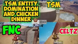 TSM ENTITY DOMINATING PERFORMANCE IN STREAMER SHOWDOWN |TSM ENTITY CHICKEN DINNER IN STREAMER BATTLE