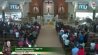 Jan 19, 2026 | 10 a.m.- Lunes ng Ikalawang Linggo sa Karaniwang Panahon