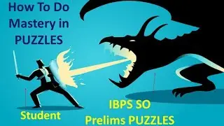 How To Become Master in PUZZLES ? I IBPS SO 2022 Reasoning Tips