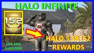 Halo Infinite Rewards For Max Rank SR152 On Halo 5 Guardians.