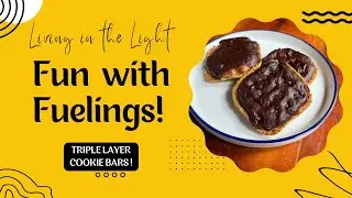 Fun with Fuelings: Triple Layer Cookie Bars! Optavia 5&1 fueling hack transformation