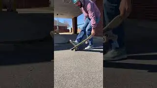 Skateboarding lunch break session