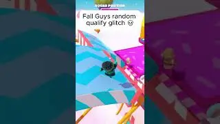 random qualify glitch 💀 #shorts  #fallguys