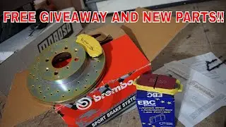 TURBO PROJECT CAR UPDATE: NEW PARTS AND GIVEAWAY!!