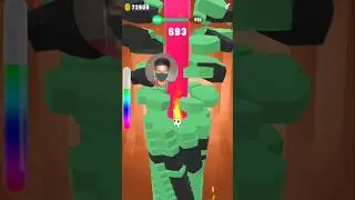 drop stack ball level 451 #shorts #dropstackball #blackgamerbpt