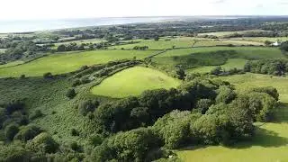Craig y Dinas Hillfort, Llanllyfni, Gwynedd by Drone