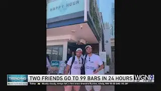 Best Friends Break Guinness World Record Visiting 99 Bars in 24 Hours