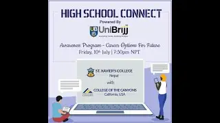 Student engagement program powered by UniBrijj for St  Xavier College with College of the Canyons,US