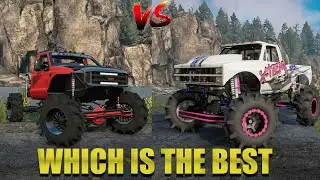 SnowRunner : WHICH IS THE BEST? - (FASTEST MUD TRUCKS)