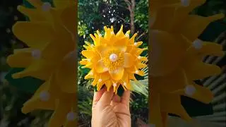 Todos gostaram dessa ideia Nova de flores 🌼😱 #diycrafts #flores #flow
