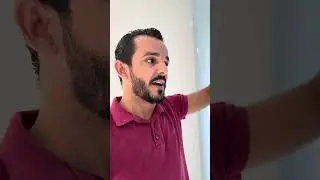 O pintor passou tinta na parede e depois passou massa corrida&hellip; #obra #pintura #pintor #construction