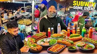 Big Brands फेल 🥵 Delhi Street Food | Sardarji Spicy Avocado Rolls, Edamame Burrito Wraps, Red Pizza