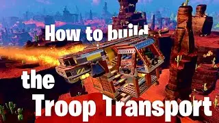 Как построить войсковой транспорт