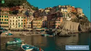 Italian Coastline Mediterranean Dreams | Relaxing Music 2 Hours of Scenic Coastal Italy
