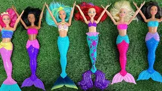 9 Minutes Disney Princess Collection ASMR Satisfying Unboxing | Disney Dolls Relaxing 