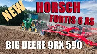 New Horsch Fortis 6 AS | John Deere 9RX 590 | kabina | Podrývání | Test nového kypřiče |