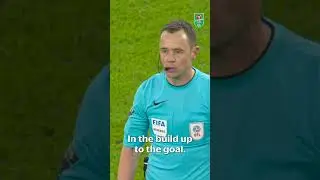 A first for VAR in English Football! 🎙️ #efl #carabaocup #VAR #Liverpool #tottenham