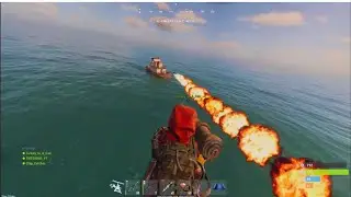 Rust Console Just Got INSANE &ndash; Tugboat Raid with the New Mini Copter!
