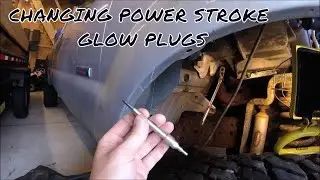 CHANGING POWER STROKE GLOW PLUGS 6.0