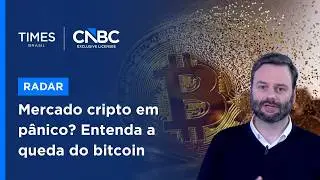 Bitcoin despenca mais de 14% e preocupa investidores; Guilherme Ravache comenta