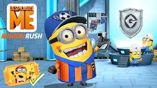 Minion Rush Soccer Fun golden costume minion Vectors Fortress Despicable Me gameplay