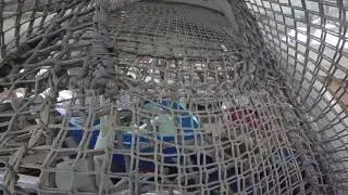 Inside The SkyClimber at Port Discovery Children's Museum!