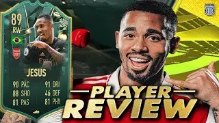 89 WINTER WILDCARD JESUS PLAYER REVIEW! - FIFA 23 ULTIMATE TEAM