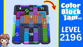 Color Block Jam Level 1294 (2196) Solution Walkthrough