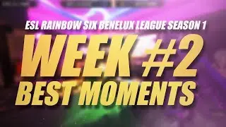 Rainbow Six Siege ESL Benelux League Season 1 - Week #2 | Best Moments