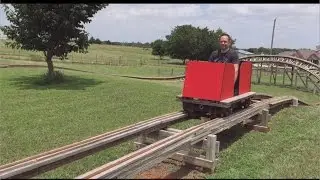 Oklahoma Land Run Backyard Roller Coaster HD