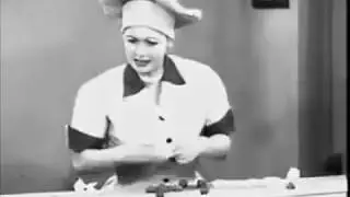 I Love Lucy Chocolate Factory Scene (with parodies)