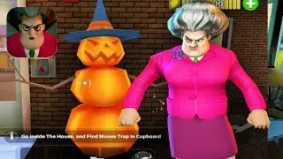 Scary Teacher 3D - New HALLOWEEN UPDATE 1-5 LEVELS Gameplay Walkthrough Part 10 (Ios,Android)