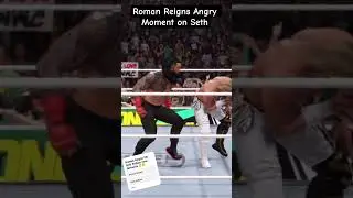 Roman Reigns Angry Moment On Seth Rollins 🔥🔥#wwe2k25 #shorts
