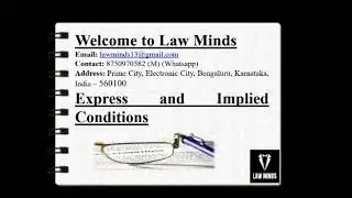 Express and Implied Conditions and Warranty | Sales of Goods Act | Business Laws