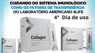 🔵Tomando o meu COLLAGEN🔵do Laborat&oacute;rio Americano 4Life🟥O melhor do mundo🟨🟩