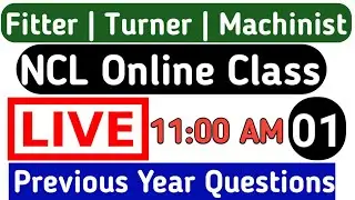 NCL Previous Question Paper | NCL Fitter Question Paper | NCL Turner Machinist Question Paper Day-01