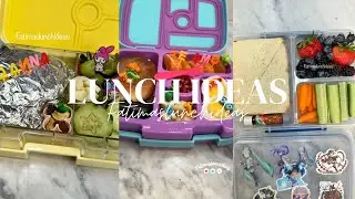 Lunch box compilation! Las tres Loncheras de la semana en un solo video ! #lunchideas #momlife