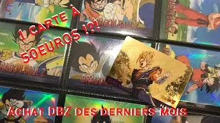 ACHAT CARTES DRAGON BALL Z COLLECTION : 50e LA CARTE!!!!!