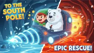 Pip & Barnaby&rsquo;s Epic Journey to the South Pole! ❄️✨ | Saving the Heart of Eternal Frost