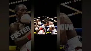 Oshaquie Foster vs Abraham Nova boxing highlights #shorts #boxing #fighter #fighting