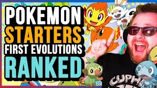 ⭐ POKEMON STARTERS' FIRST EVOLUTIONS RANKED! 🌟 Kazrisk Ranks