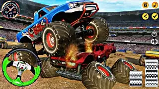 Hot Wheels Monster Trucks Fight Racing | Monster Trucks Driving Simulator Gameplay | #gameplay 