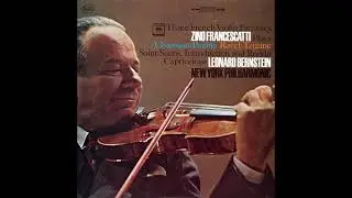 Chausson: Poème pour violon et orchestre, Op. 25 - Zino Francescatti, Leonard Bernstein, NY Phil.