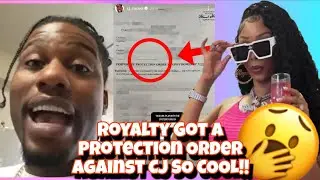 Royalty has a DV Protection Order on CJ SO COOL‼️Court Coming Up⁉️