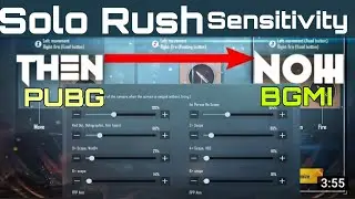 Solo Rush Sensitivity Code And Gameplay😈