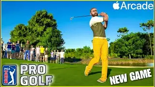 PGA TOUR Pro Golf (Apple Arcade) iOS Gameplay | New Game | HypGames, Inc. | New Apple Arcade Game