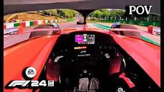 POV Lewis Hamilton FERRARI │ Japan GP │ Triple Screen Gameplay │ Fanatec DD Pro │ Suzuka │ 6900XT