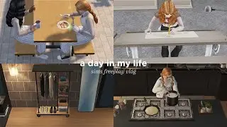 a day in my life — the sims freeplay vlog ⋆ 𐙚 ̊.