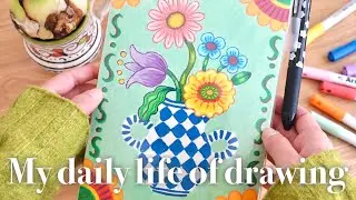 新しい年と、今年の手帳の表紙📔✍️ | Renew the cover of this year’s notebook